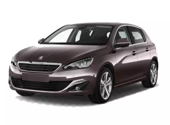 Peugeot 308 for rent in Mellieha